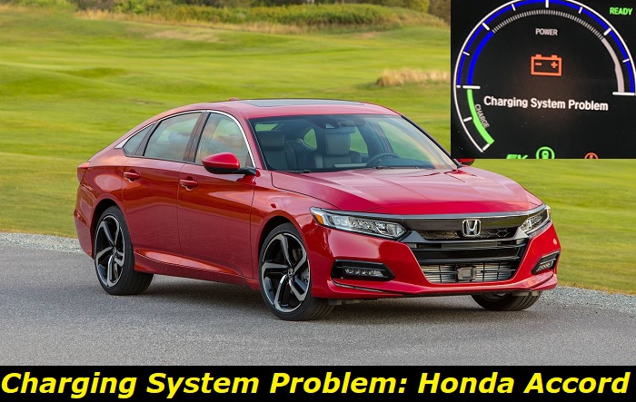 charging system problem in honda accord